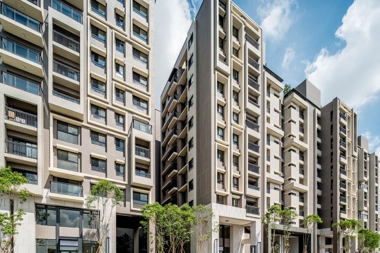 入口立面完工實(shí)景圖