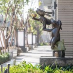 公共藝術(shù)品-風(fēng)來了    實(shí)景圖