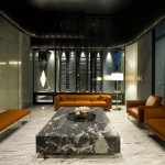 大廳-會(huì)客區(qū)與石材光影