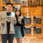 入場(chǎng)前與充滿電影元素的打卡版合照，新業(yè)FUN映所讓每一次的觀影，都成為難忘的回憶。