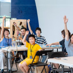 活動(dòng)尾聲的QA時(shí)間，來賓與講師熱烈互動(dòng)，從走訪建築到藍(lán)曬藝術(shù)的創(chuàng)作，現(xiàn)場(chǎng)氣氛溫暖而熱情。