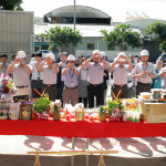 焚香裊裊間，繫起天地與人之間的溝通，期待與這塊土地譜出『心』的回憶。