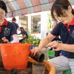 透過植樹活動(dòng)落實(shí)減碳淨(jìng)零計(jì)畫，新業(yè)以實(shí)際行動(dòng)展現(xiàn)對(duì)這片土地的關(guān)懷，為環(huán)境共生、守護(hù)生物多樣性而努力。