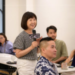 活動(dòng)尾聲的QA互動(dòng)，來(lái)賓們踴躍交流發(fā)言，用簡(jiǎn)短的言語(yǔ)表達(dá)內(nèi)心的感動(dòng)，讓「乳白呢喃－品味手作乳酪」畫(huà)下完美句點(diǎn)。